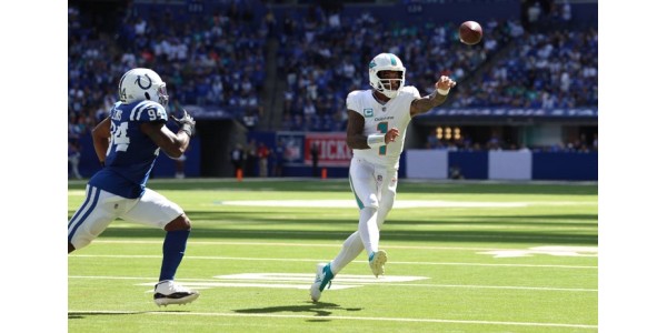 Los Miami Dolphins sufrieron su peor derrota en primera ronda